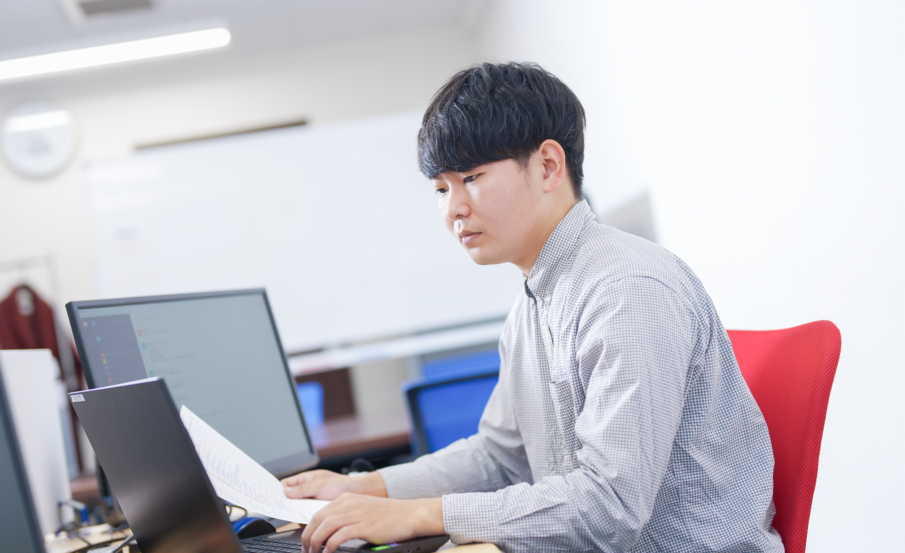 システムエンジニアの写真