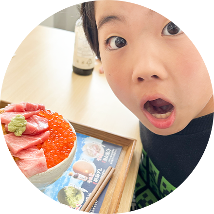 子どもの写真