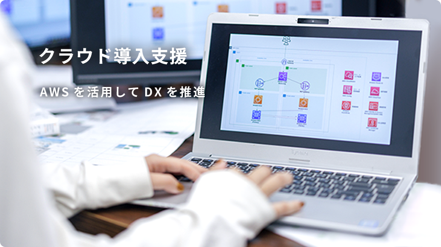 クラウド導入支援 AWSを活用してDXを推進